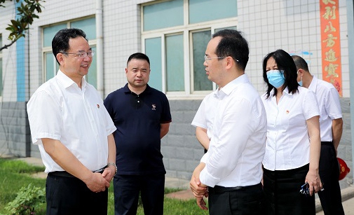 鄭州市委常委、市紀(jì)委書記杜新軍一行蒞臨調(diào)研