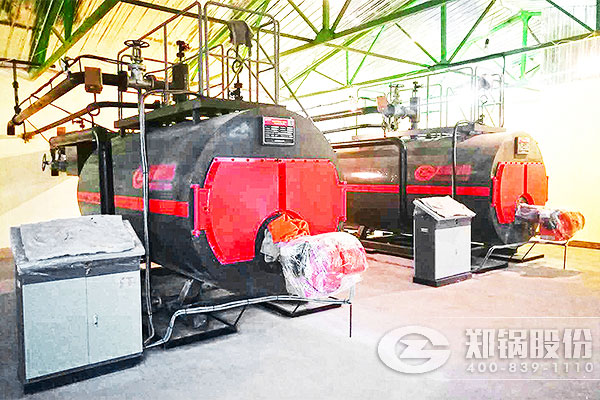 加里寧格勒兩臺WNS1.4MW（2噸）燃?xì)忮仩t項目